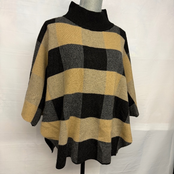 Note di Anita Mock Turtleneck Poncho – Size One Size - Picture 1 of 4